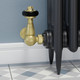 FAR-CR-UB-LS01 - Faringdon Traditional Thermostatic Radiator Valve - Unlacquered Brass (Corner TRV) FAR-CR-UB-LS01 - Faringdon Traditional Thermostatic Radiator Valve - Unlacquered Brass (Corner TRV)